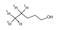 1-[4,5-(2)H5]pentanol Structure