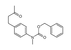 benzyl N-methyl-N-[4-(3-oxobutyl)phenyl]carbamate结构式