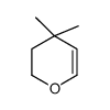 4,4-dimethyl-2,3-dihydropyran结构式