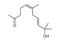 10-hydroxy-6,10-dimethylundeca-5,8-dien-2-one结构式