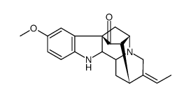 10-methoxy-22-nor-ajmal-19-en-17-one Structure