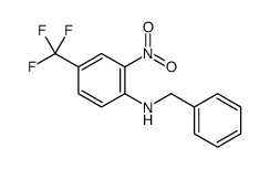 N-benzyl-2-nitro-4-(trifluoromethyl)aniline Structure