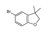 5-BROMO-3,3-DIMETHYL-2,3-DIHYDROBENZOFURAN Structure