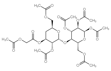 α-D-麦芽糖八乙酸酯结构式