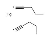 bis(pent-1-ynyl)mercury结构式