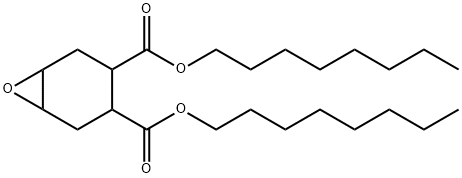 Dioctyl-4,5-epoxyhexahydro-1,2-phthalate Structure