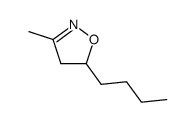3-methyl-5-n-butyl-Δ2-isoxazoline Structure