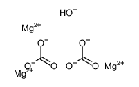 trimagnesium,dicarbonate,hydroxide Structure