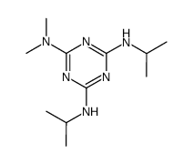 2,4-Bisisopropylamino-6-dimethylamino-1,3,5-triazin结构式