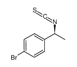 (S)-(+)-1-(4-溴苯基)乙基 硫代异氰酸酯结构式
