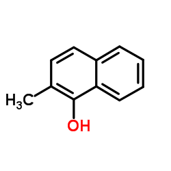 2-甲基-1-萘酚结构式