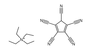tetraethylammonium pentacyanocyclopentadienide结构式