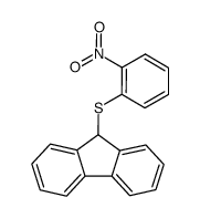 o-Nitrophenyl 9-fluorenyl sulfide Structure