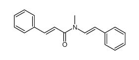 (2E)-N-methyl-3-phenyl-N-[(E)-2-phenylvinyl]acrylamide Structure