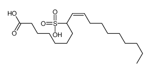 (Z)-8-sulfooctadec-9-enoic acid Structure