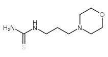 1-(3-吗啉丙基)-2-硫脲结构式