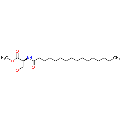 N-palMitoyl L-serine Methyl ester Structure