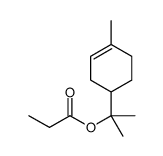 丙酸松油酯结构式