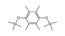 ((2,3,5,6-tetramethyl-1,4-phenylene)bis(oxy))bis(trimethylsilane) Structure
