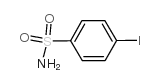 4-碘苯磺酰胺结构式