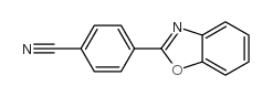 4-BENZOOXAZOL-2-YL-BENZONITRILE structure