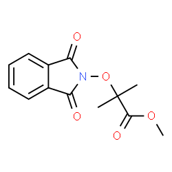 Methyl 2-(N-phthalimidooxy)-2-methylpropionate结构式