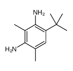 4-(tert-butyl)-2,6-dimethylbenzene-1,3-diamine Structure