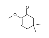 2-methoxy-5,5-dimethylcyclohex-2-en-1-one结构式