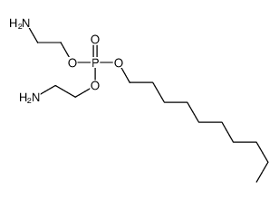 bis(2-aminoethyl) decyl phosphate Structure