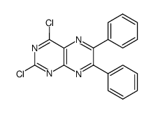 2,4-dichloro-6,7-diphenyl-pteridine Structure