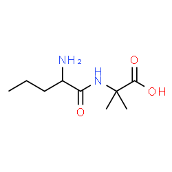Isobutyric acid,-alpha--(-alpha--aminovalerylamino)- (3CI) picture
