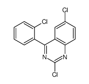 2,6-dichloro-4-(2-chlorophenyl)quinazoline Structure