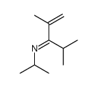 N-(2,4-dimethyl-1-penten-3-ylidene)isopropylamine Structure