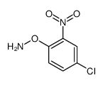 O-(4-chloro-2-nitrophenyl)hydroxylamine Structure