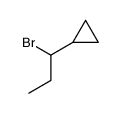 1-bromopropylcyclopropane结构式