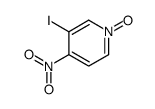 Pyridine, 3-iodo-4-nitro-, 1-oxide Structure