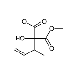 dimethyl 2-but-3-en-2-yl-2-hydroxypropanedioate结构式