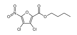 BUTYL 3,4-DICHLORO-5-NITROFURAN-2-CARBOXYLATE Structure