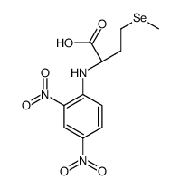 (2S)-2-(2,4-dinitroanilino)-4-methylselanylbutanoic acid结构式