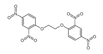 1-[2-(2,4-dinitrophenoxy)ethoxy]-2,4-dinitrobenzene结构式
