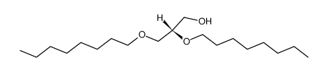 1,2-Di-O-octyl-sn-glycerol Structure