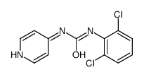 1-(2,6-dichlorophenyl)-3-pyridin-4-ylurea结构式