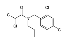dichloro-acetic acid-[(2,4-dichloro-benzyl)-propyl-amide] Structure