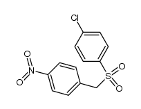 4-chlorophenyl 4-nitrobenzyl sulfone结构式