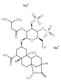 atractyloside sodium salt Structure