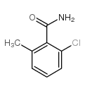 2-氯-6-甲基苯甲酰胺结构式