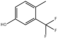 4-甲基-3-(三氟甲基)苯酚结构式