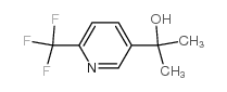 2-(6-(trifluoromethyl)pyridin-3-yl)propan-2-ol Structure