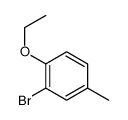 Benzene, 2-bromo-1-ethoxy-4-methyl- (9CI) Structure