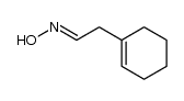 2-(1-cyclohexenyl)acetaldehyde oxime Structure